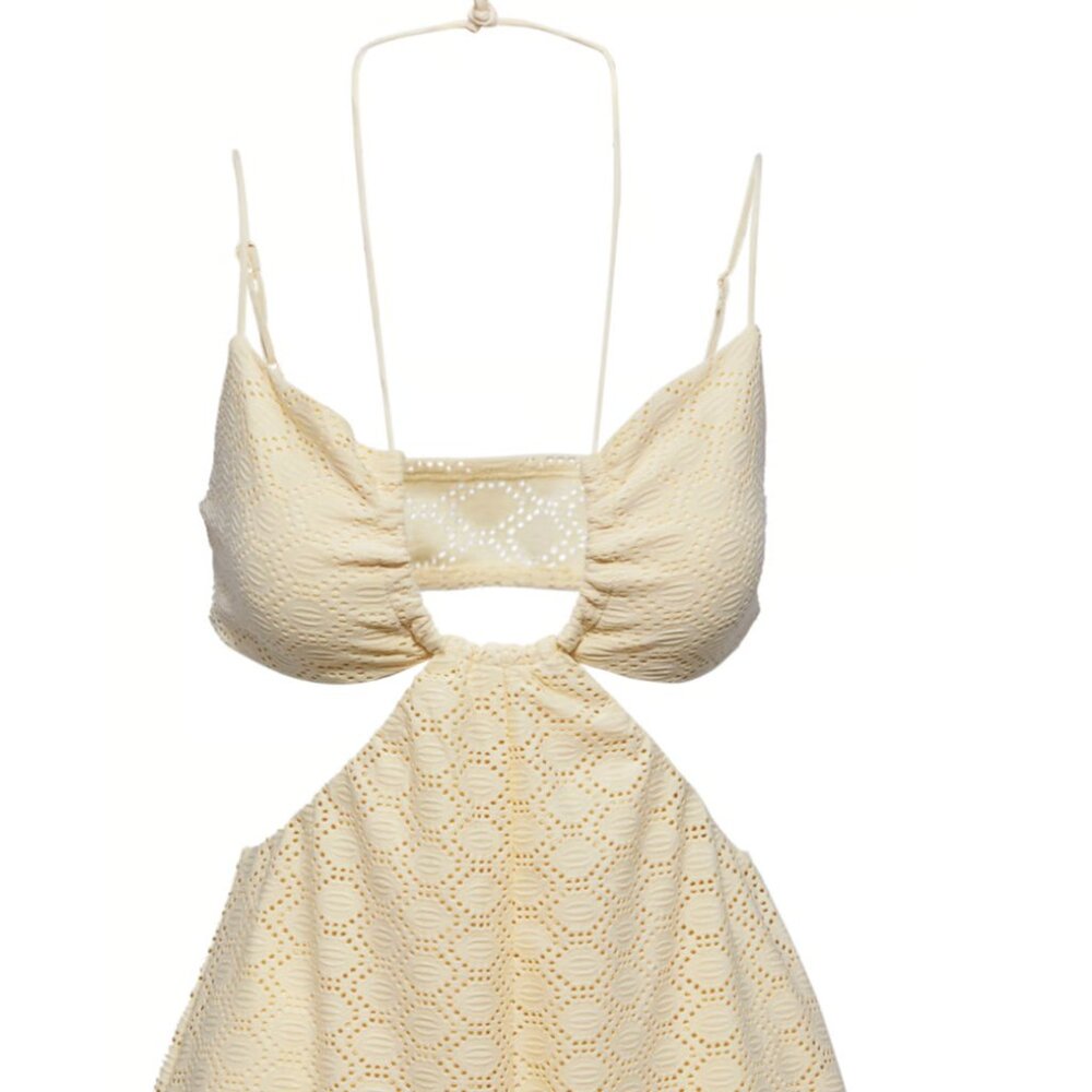 Knitted Lace Romper